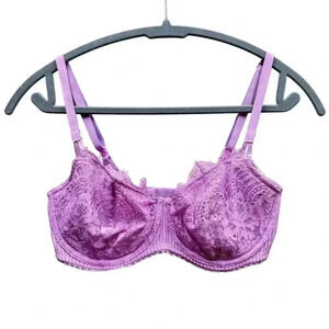 {Victoria's Secret} "Dream Angels Push-Up Without Padding" Sheer Unlined Bra